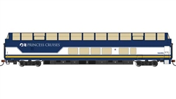 Bachmann 13351 HO Colorado Railcar 85' Full-Length Dome Lighted Silver Denali Express #7084 Iliamna