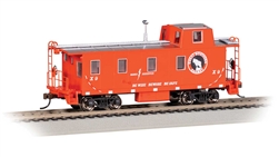 Bachmann 14010 HO Slanted Offset-Cupola Caboose Great Northern #X-9