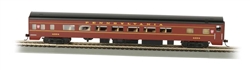Bachmann 14201 HO 85' Smooth-Side Coach w/Lights Pennsylvania