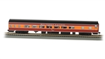 Bachmann 14214 HO 85' Smooth-Side Coach w/Lights Southern Pacific #2463 Daylight