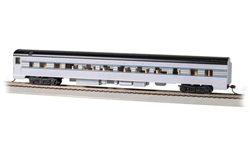 Bachmann 14217 HO 85' Smooth-Side Coach Lighted New York Central "City of Rochester" 1938 20th Century Scheme 2-Tone  