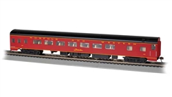 Bachmann 14218 HO 85' Smooth-Side Coach Lighted Norfolk & Western #1726