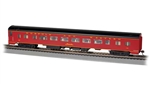 Bachmann 14219 HO 85' Smooth-Side Coach Lighted Norfolk & Western #1732