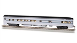 Bachmann 14313 HO 85' Smooth-Side Observation Lighted New York Central "Manhattan Island" 1938 20th Century 2-Tone    