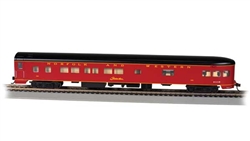 Bachmann 14314 HO 85' Smooth-Side Observation Lighted Norfolk & Western #582