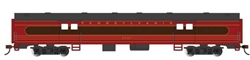 Bachmann 14406 HO 72' Smooth-Side Baggage Pennsylvania 6707 Fleet of Modernism Tuscan