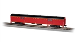 Bachmann 14408 HO 72' Smooth-Side Baggage Lighted Norfolk & Western #1288