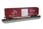 Bachmann 14910 HO 50' Box Bath & Hammondsport w/EOT 25105