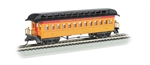 Bachmann 15101 HO Old Time Wood Coach with Round-End Clerestory Roof Western & Atlantic