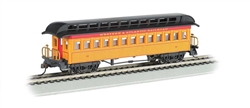 Bachmann 15101 HO Old Time Wood Coach with Round-End Clerestory Roof Western & Atlantic