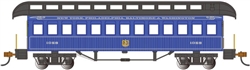 Bachmann 15105 HO Old-Time Wood Coach w/ Round-End Clerestory Roof Baltimore & Ohio