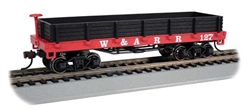 Bachmann 15403 HO Old-Time Wood Gondola Western & Atlantic 127