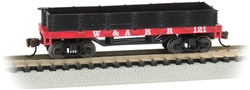 Bachmann 15451 N Old-Time Wood Gondola Western & Atlantic 121