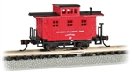 Bachmann 15751 N Old-Time Wood Bobber Caboose Union Pacific #12
