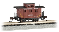 Bachmann 15754 N Old-Time Wood Bobber Caboose Pennsylvania Lines 997662