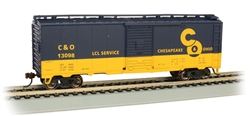 Bachmann 16002 HO Pullman-Standard PS-1 40' Steel Boxcar Chesapeake & Ohio #13098