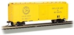 Bachmann 16009 HO  Pullman-Standard PS-1 40' Steel Boxcar Delaware & Hudson D&H 19691