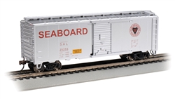 Bachmann 16017 HO Pullman-Standard PS-1 40' Steel Boxcar Seaboard Air Line #2525 Heart Logo Beer Service