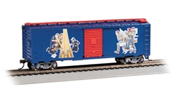 Bachmann 16021 HO Pullman-Standard PS-1 40' Steel Boxcar Silver Series Boy Scouts of America Scouts in Action