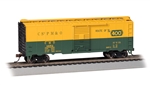 Bachmann 16023 HO Pullman-Standard PS-1 40' Steel Boxcar Chicago St. Paul Minneapolis & Omaha #1672