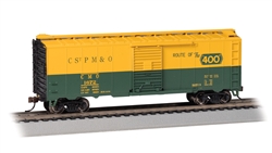 Bachmann 16023 HO Pullman-Standard PS-1 40' Steel Boxcar Chicago St. Paul Minneapolis & Omaha #1672