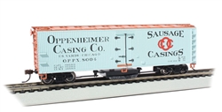 Bachmann 16335 HO Track Cleaning 40' Wood Reefer with Removable Dry Pad Oppenheimer Casing Co. OPPX #8004