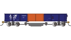 Bachmann 16344 HO Track Cleaning 40' Gondola w/Removable Dry Pad Louisville & Nashville #40594