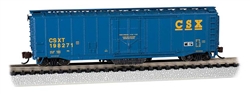 Bachmann 16370 N Track Cleaning 50' Plug-Door Boxcar CSX Transportation #198721
