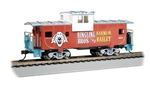 Bachmann 16614 HO 36' Wide-Vision Caboose Silver Series Ringling Bros. and Barnum & Bailey