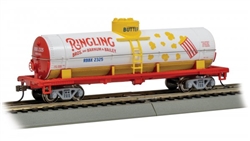 Bachmann 16618 HO 40' Single-Dome Tank Car Silver Series Ringling Bros and Barnum & Bailey #2325 Popcorn But