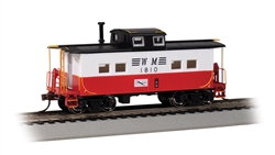 Bachmann 16827 HO Northeast-Style Steel Cupola Caboose Series Western Maryland #1810