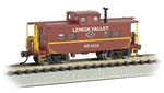 Bachmann 16867 N Northeast-Style Steel Cupola Caboose Lehigh Valley #95002