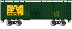 Bachmann 17011 HO Pullman-Standard PS-1 40' Steel Boxcar Maine Central 5527 Rectangular Logo
