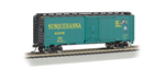 Bachmann 17058 N AAR 40' Steel Boxcar Series New York Susquehanna & Western Suzy Q Logo