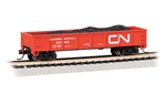 Bachmann 17257 N 40' Steel Gondola with Load Canadian National #149930