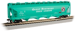 Bachmann 17509 HO 56' ACF Center-Flow Covered Hopper Great Northern 170304