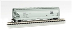 Bachmann 17557 N ACF 4-Bay Center-Flow Covered Hopper Series CSX 256436