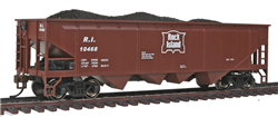 Bachmann 17608 HO 40' Quad Hopper Series Rock Island