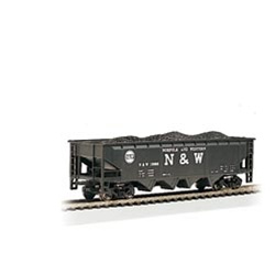 Bachmann 17642 HO 40' Quad Hopper Series Norfolk & Western