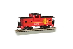 Bachmann 17704 HO 36' Wide-Vision Caboose Silver Series Atchison Topeka & Santa Fe #999771