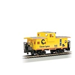 Bachmann 17709 HO 36' Wide-Vision Caboose Series Chessie System
