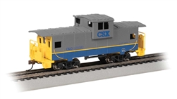 Bachmann 17722 HO 36' Wide-Vision Caboose Silver Series CSX #903282