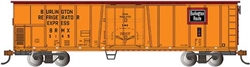 Bachmann 17912 HO 50' Steel Mechanical Reefer Chicago Burlington & Quincy #5149