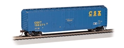 Bachmann 18019 HO 50' Plugdoor Box CSX 198271