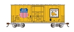 Bachmann 18205 HO 40' Steel Hi-Cube Plug-Door Boxcar Union Pacific 518126 Armour Automated Railway Map Logo