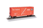 Bachmann 18206 HO 40' Steel Hy-Cube Sliding-Door Boxcar Series Chicago Burlington & Quincy #19826