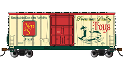 Bachmann 18258 N 40' Hi-Cube Boxcar Silver Series North Pole & Southern #112158 Christmas Toys