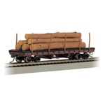 Bachmann 18332 HO ACF Log Car w/Logs Series 1906-1935 Version
