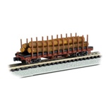 Bachmann 18351 N ACF 40' Log Car 1906-1935 Version