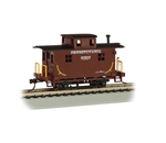 Bachmann 18402 HO Wood 4-Wheel Bobber Caboose Series Pennsylvania #476087 Tuscan